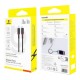 PD кабель Baseus Dura Series Type-C to Lightning 20W 1m Black-red P10377800U01-01