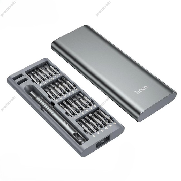 Набір викруток з насадками HOCO DI71 Master 51-in-1 screwdriver set Grey