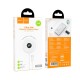 Бездротовий зарядний пристрій HOCO CW61 Phantom magnetic wireless fast charger with digital display 15W White