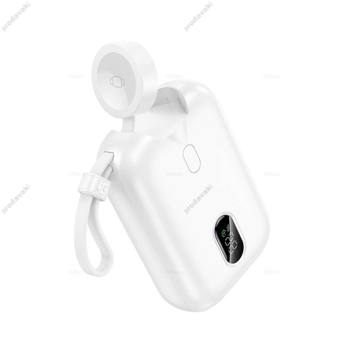 Повербанк портативний акумулятор Power bank Hoco J130 Peak PD 20W 10000 mAh White