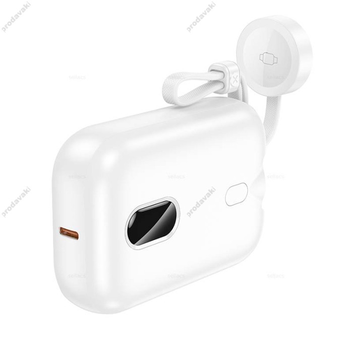Повербанк портативний акумулятор Power bank Hoco J130 Peak PD 20W 10000 mAh White
