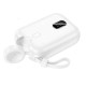 Повербанк портативний акумулятор Power bank Hoco J130 Peak PD 20W 10000 mAh White
