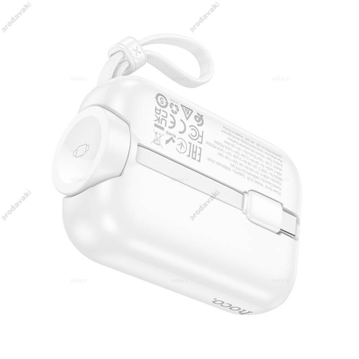 Повербанк портативний акумулятор Power bank Hoco J130 Peak PD 20W 10000 mAh White
