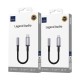 Перехідник Wiwu Wi-C047L Legend Audio Convertor (0.15m) Lightning to 3.5mm black