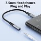 Перехідник Wiwu Wi-C047L Legend Audio Convertor (0.15m) Lightning to 3.5mm black