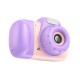 Фотоапарат дитячий HOCO DV201 Dual lens children camera Pink