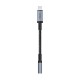 Перехідник Wiwu Wi-C047L Legend Audio Convertor (0.15m) Lightning to 3.5mm black
