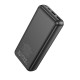 Повербанк портативний акумулятор Power bank Hoco J123A Element 20000 mAh Black