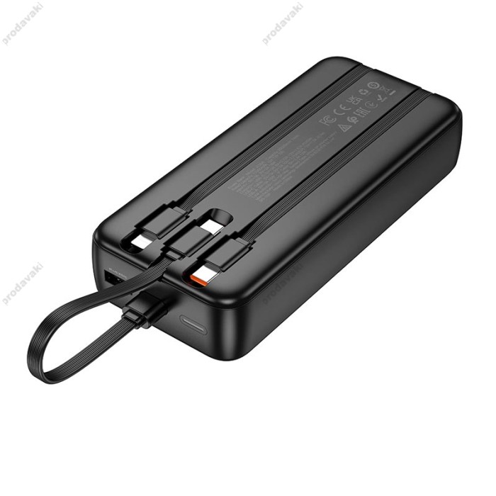 Повербанк портативний акумулятор Power bank Hoco J132A Sabio fully compatible 22.5W 20000 mAh Black