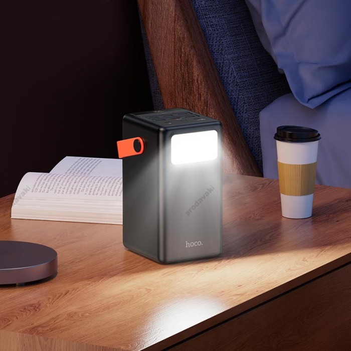 Повербанк портативний акумулятор Power bank Hoco J142 Surpass fully compatible 100 000mAh 22.5W/3A Black