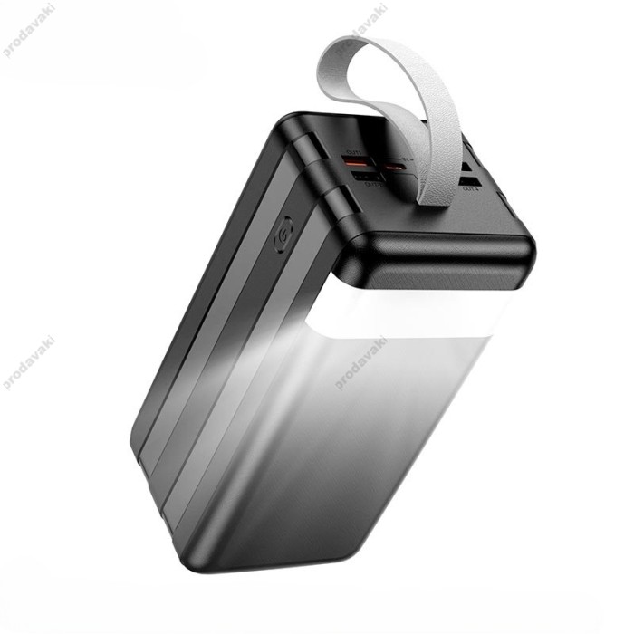 Повербанк портативний акумулятор Power bank Hoco DB50 Great fast charging 80000mAh 22.5W Black