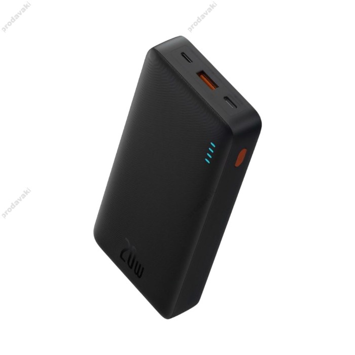 Повербанк портативний акумулятор Power bank Baseus Airpow Fast Charge 20W 20000 mAh Black P10022804113-00