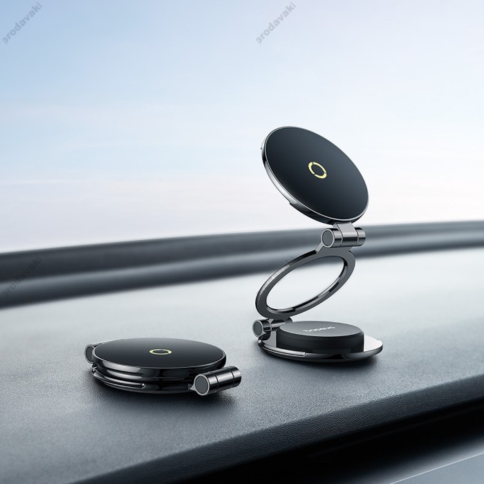 Автомобільний тримач Baseus MagPro Series II Magnetic Car Mount Stick-on Version Black C40172900121-00