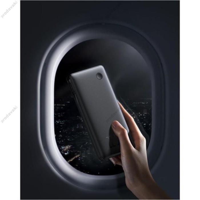 Повербанк портативний акумулятор Power bank Baseus Airpow Lite 22.5W 10000 mAh Black P10067501123-00