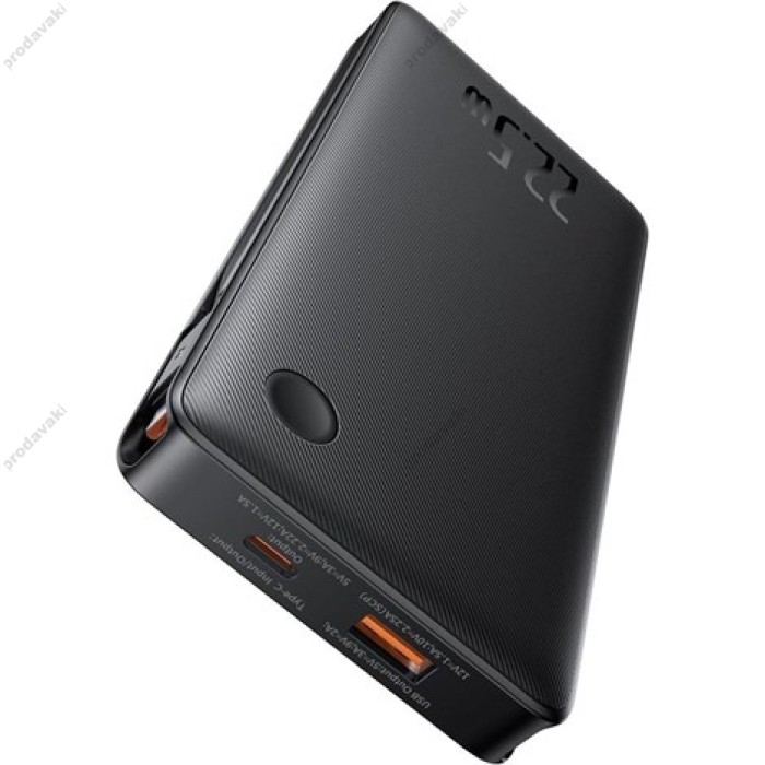 Повербанк портативний акумулятор Power bank Baseus Airpow Lite 22.5W 10000 mAh Black P10067501123-00