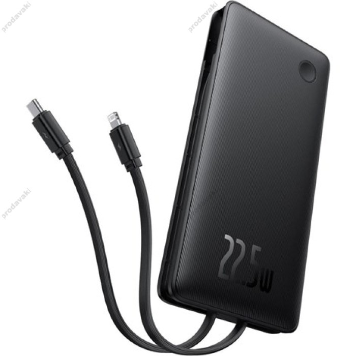 Повербанк портативний акумулятор Power bank Baseus Airpow Lite 22.5W 10000 mAh Black P10067501123-00