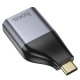 HDMI-адаптер HOCO UA33 Type-C to HDTV adapter 4k Ultra HD metal-grey