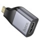 HDMI-адаптер HOCO UA33 Type-C to HDTV adapter 4k Ultra HD metal-grey