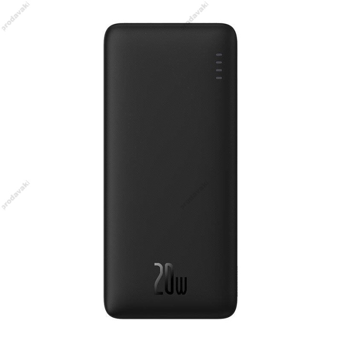 Повербанк портативний акумулятор Power bank Baseus Airpow Fast Charge 20W 20000 mAh Black P10022804113-00