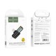 Кабель перехідник Adapter Hoco LS32 digital 3.5 audio converter for Lightning 2A Grey