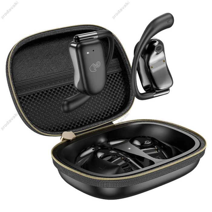 Бездротові Bluetooth навушники Hoco EA2 Graceful open true wireless headset BT 5.3 Black