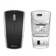 Комп'ютерна мишка Hoco DI03 foldable USB wireless 2.4 G mouse Black