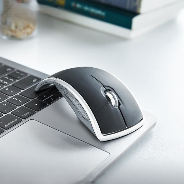 Комп'ютерна мишка Hoco DI03 foldable USB wireless 2.4 G mouse Black