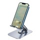 Настільний тримач Hoco PH50 Plus Ivey dual axis rotating metal tablet desktop holder 4.5-12" Grey