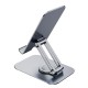 Настільний тримач Hoco PH50 Plus Ivey dual axis rotating metal tablet desktop holder 4.5-12" Grey