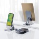 Настільний тримач Hoco PH50 Plus Ivey dual axis rotating metal tablet desktop holder 4.5-12" Grey