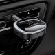 Автомобільний Bluetooth адаптер HOCO E80 Travel car AUX BT receiver BT5.3 Black