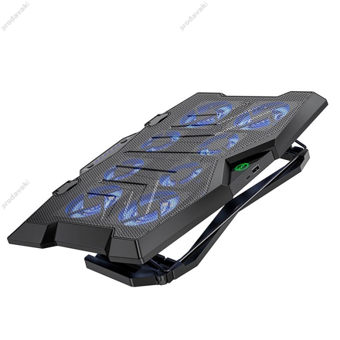 Підставка для ноутбука та MacBook Hoco GM27 Monte notebook cooling fan Black