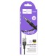 Кабель аудіоадаптер Hoco UPA27 Spirit transparent digital audio conversion cable AUX - iP Lightning Black