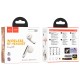 Бездротові Bluetooth навушники HOCO EQ7 Snowflake true бездротовий headset BT 5.3 Milky white
