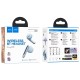 Бездротові Bluetooth навушники HOCO EQ7 Snowflake true wireless headset BT 5.3 Blue