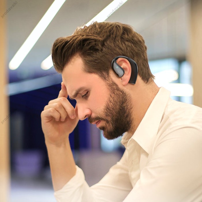 Бездротові Bluetooth навушники HOCO EQ4 Graceful true wireless headset BT 5.3 Blue