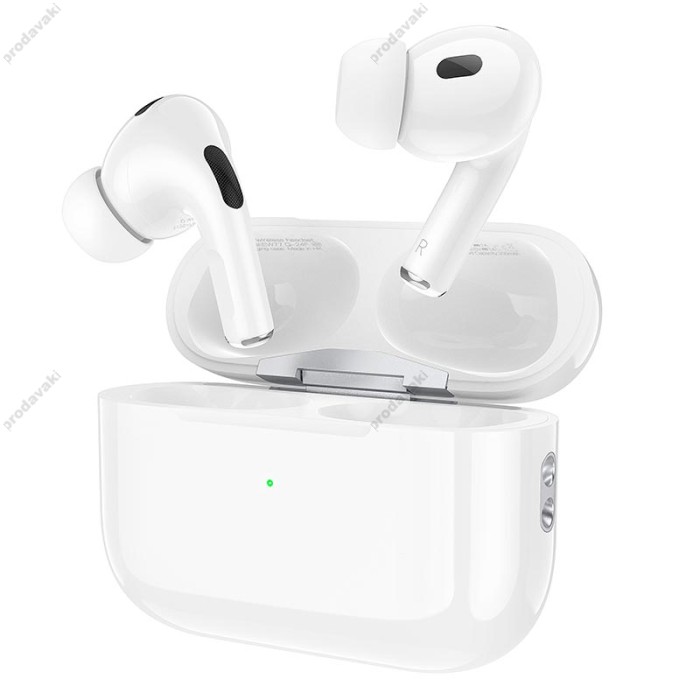 Бездротові Bluetooth навушники Hoco EW77 True wireless stereo headset BT 5.4 White