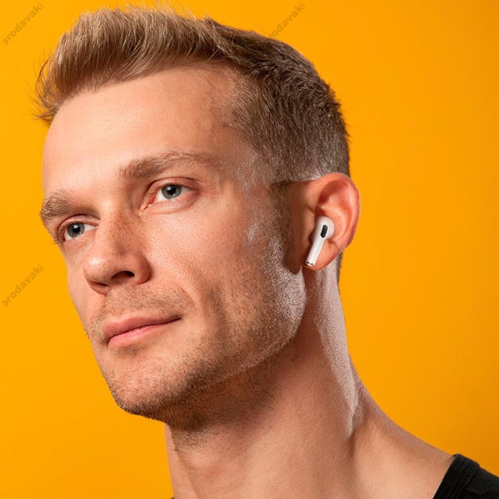 Бездротові Bluetooth навушники Hoco EW77 True wireless stereo headset BT 5.4 White