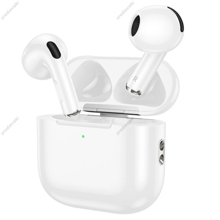 Бездротові Bluetooth навушники Hoco EW78 True wireless stereo headset BT 5.4 White