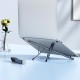 Підставка для ноутбука та MacBook Hoco HD9 Action metal folding notebook holder metal-grey