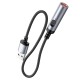 Запальничка Hoco UA30 USB mini Cigarette lighter Black