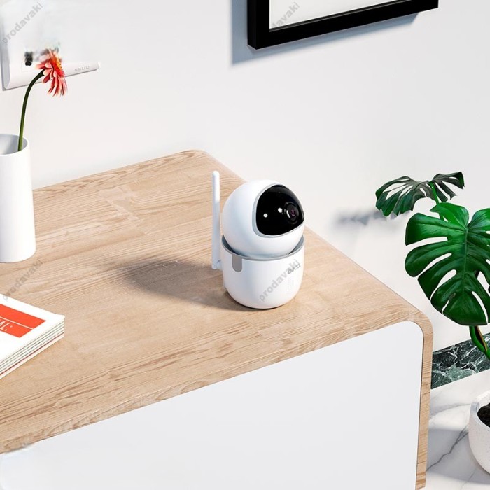 Камера відеоспостереження Hoco DI10 smart camera 306° White