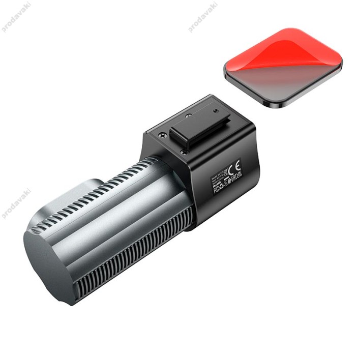 Відеореєстратор HOCO DV13 Screenless hidden driving recorder 720p 25fps WiFi Black