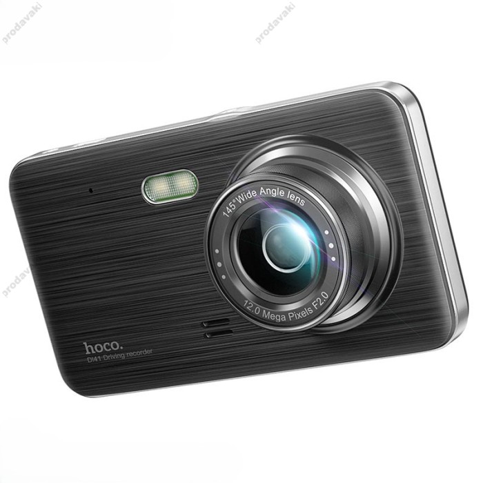 Відеореєстратор HOCO DI41 Driving recorder with rear camera 720p Black