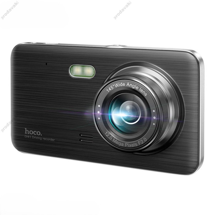 Відеореєстратор HOCO DI41 Driving recorder with rear camera 720p Black