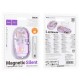Комп'ютерна Миша Hoco GM35 General dual-mode silent wireless mouse (battery version) 2.4G+BT Purple