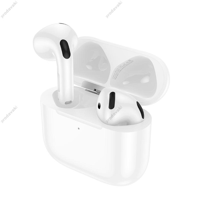 Бездротові Bluetooth навушники Hoco EW83 True wireless stereo headset BT 5.4 White