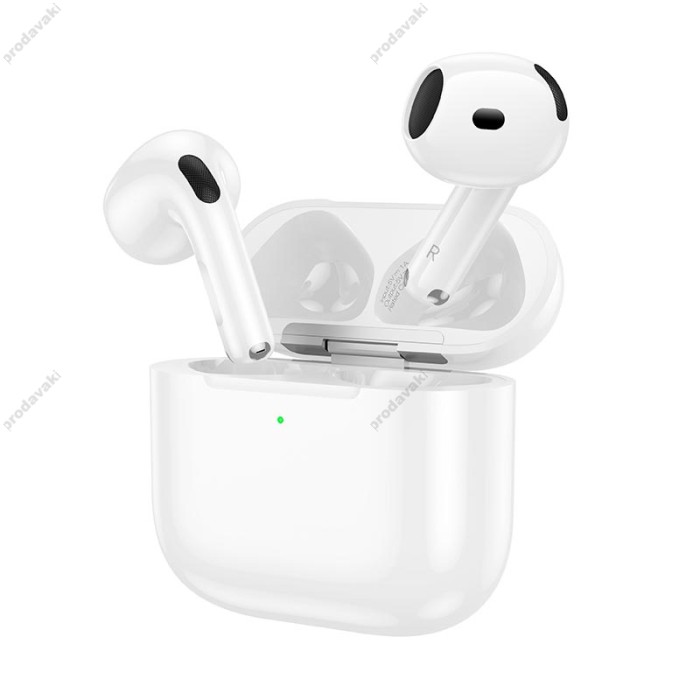 Бездротові Bluetooth навушники Hoco EW83 True wireless stereo headset BT 5.4 White