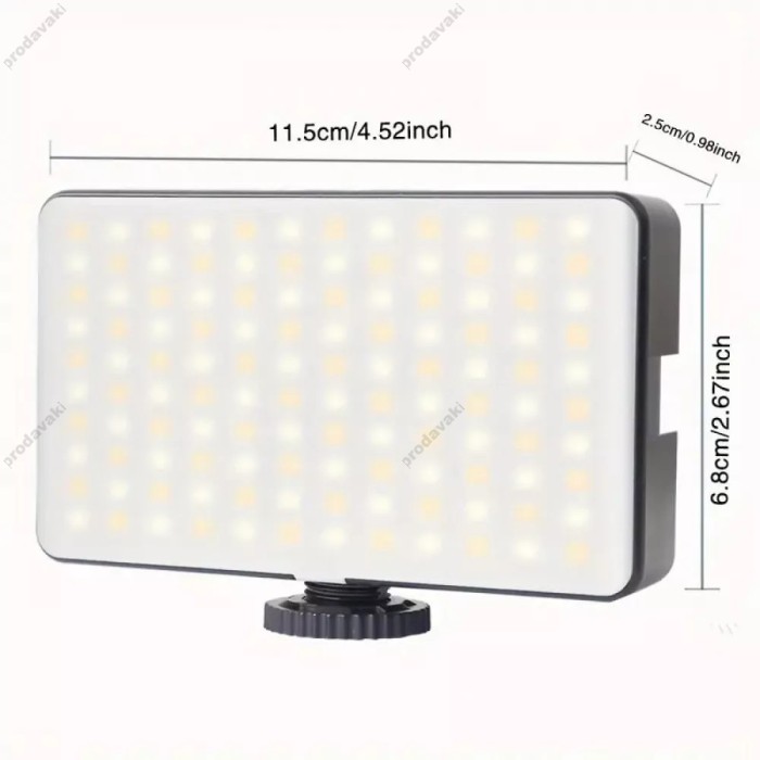 Накамерне відеосвітло LED RGB CH AY-96 SSRII 2700 - 6500K