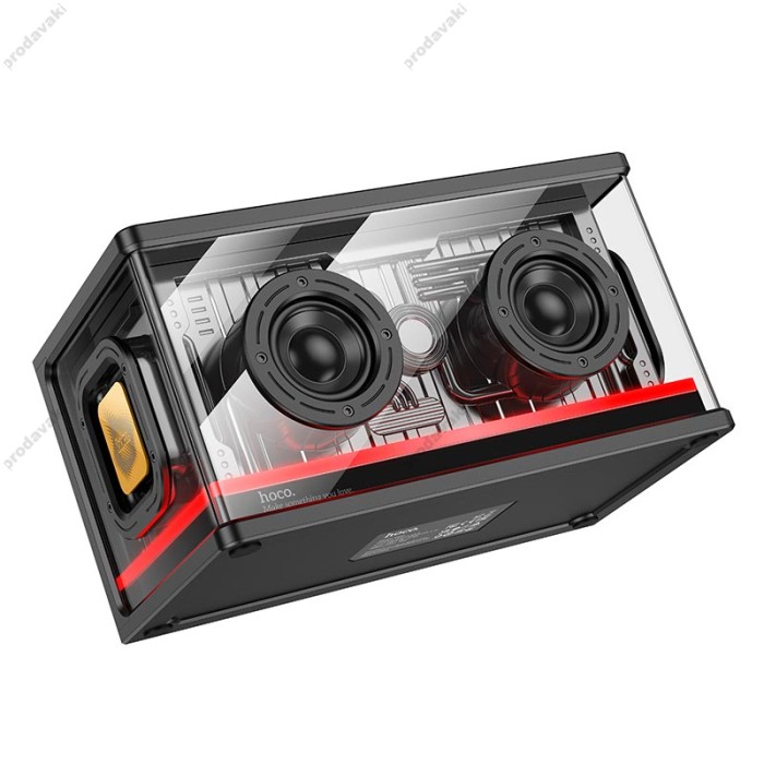 Портативна колонка Bluetooth HOCO BS62 Flash cold energy desktop speaker 40W Black